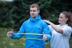 Sport mit Theraband